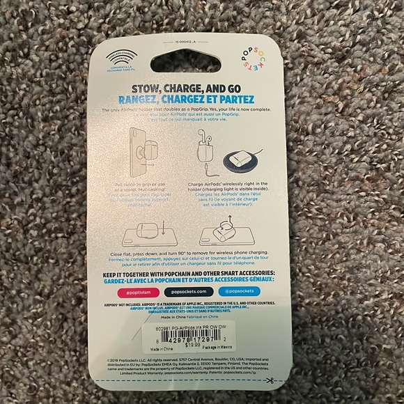 Brand new AirPods Case+ Popsocket - Picture 2 of 2